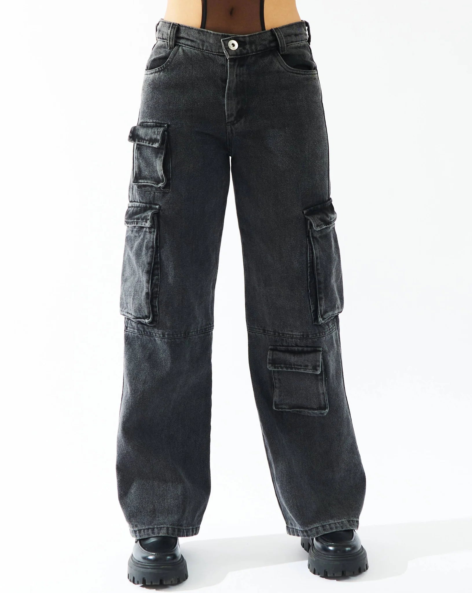 Low Rise Utility Pants