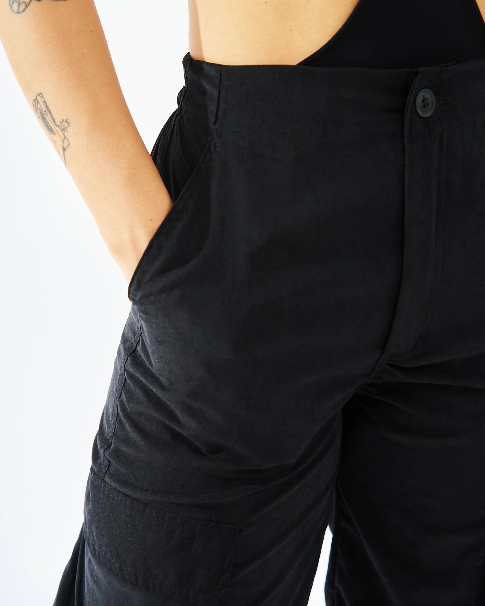 Black Parachute Pants