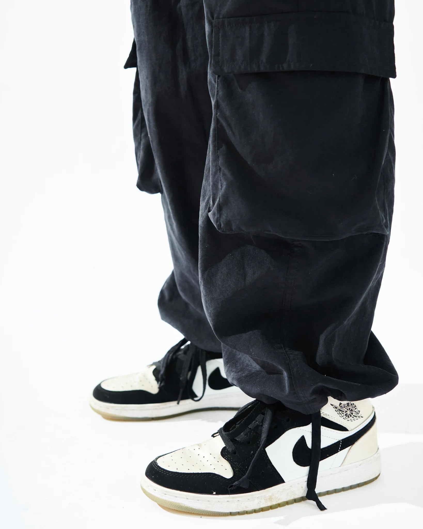 Black Parachute Pants