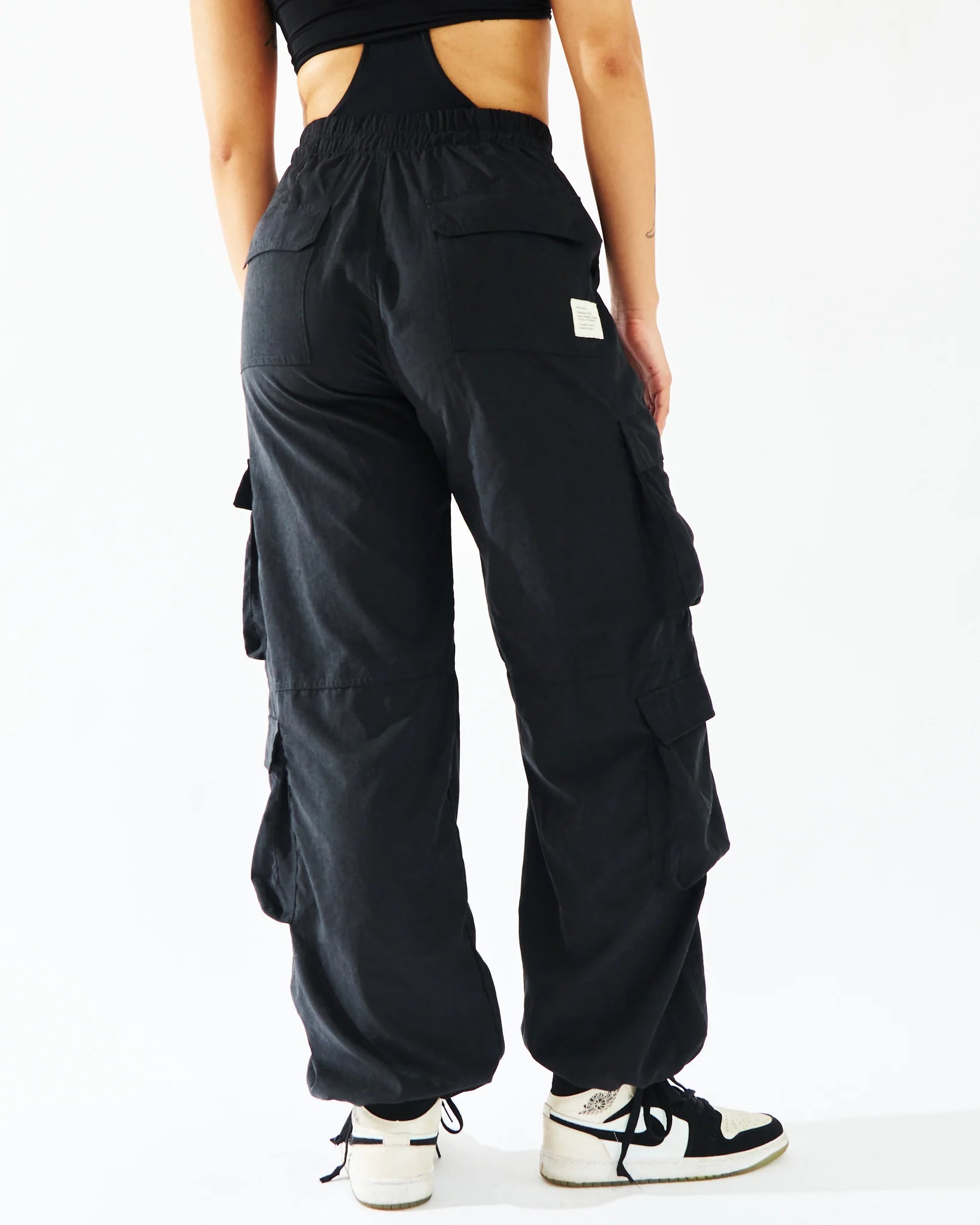 Black Parachute Pants