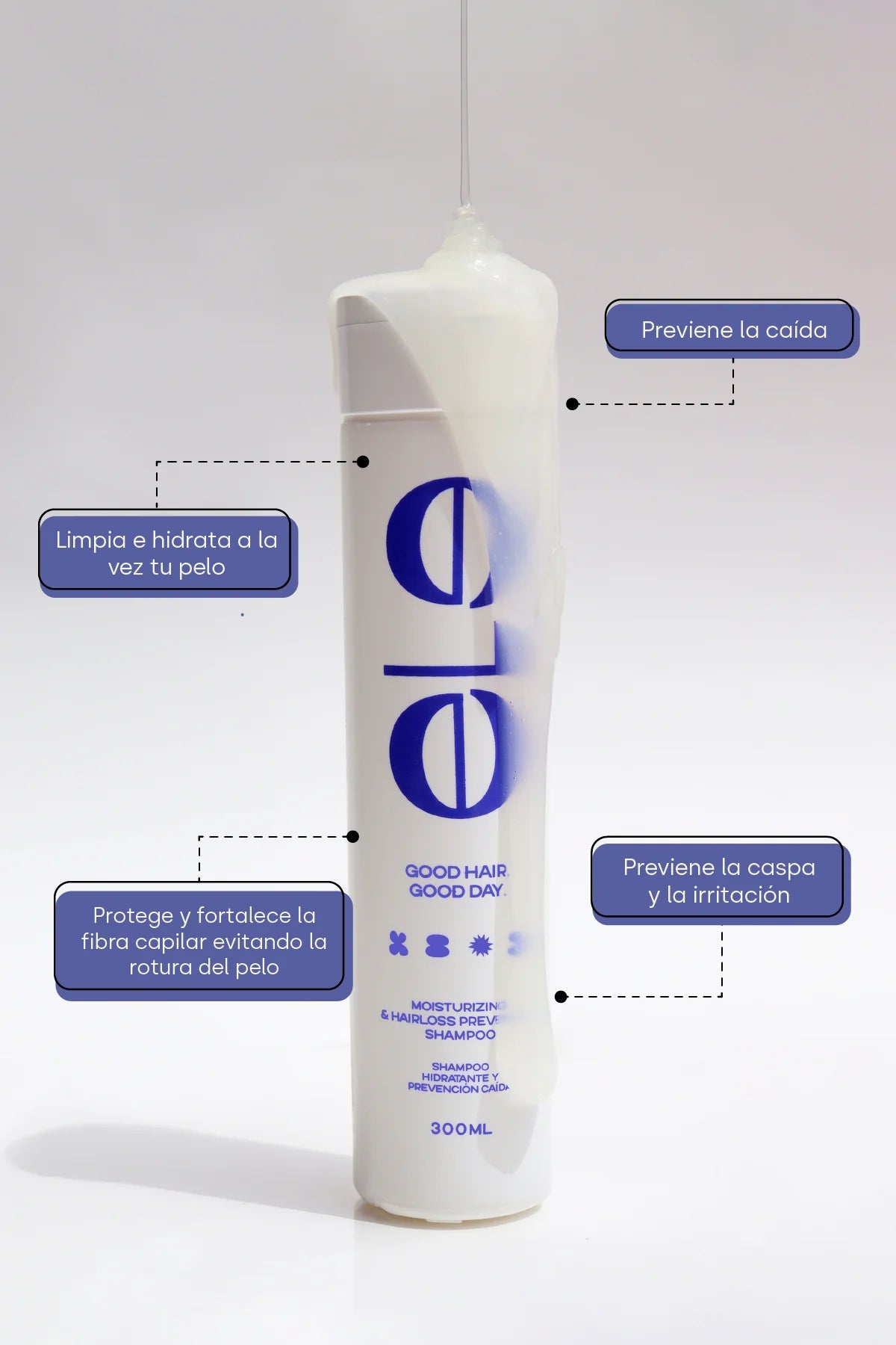 SHAMPOO HIDRATANTE Y PREVENCIÓN CAIDA