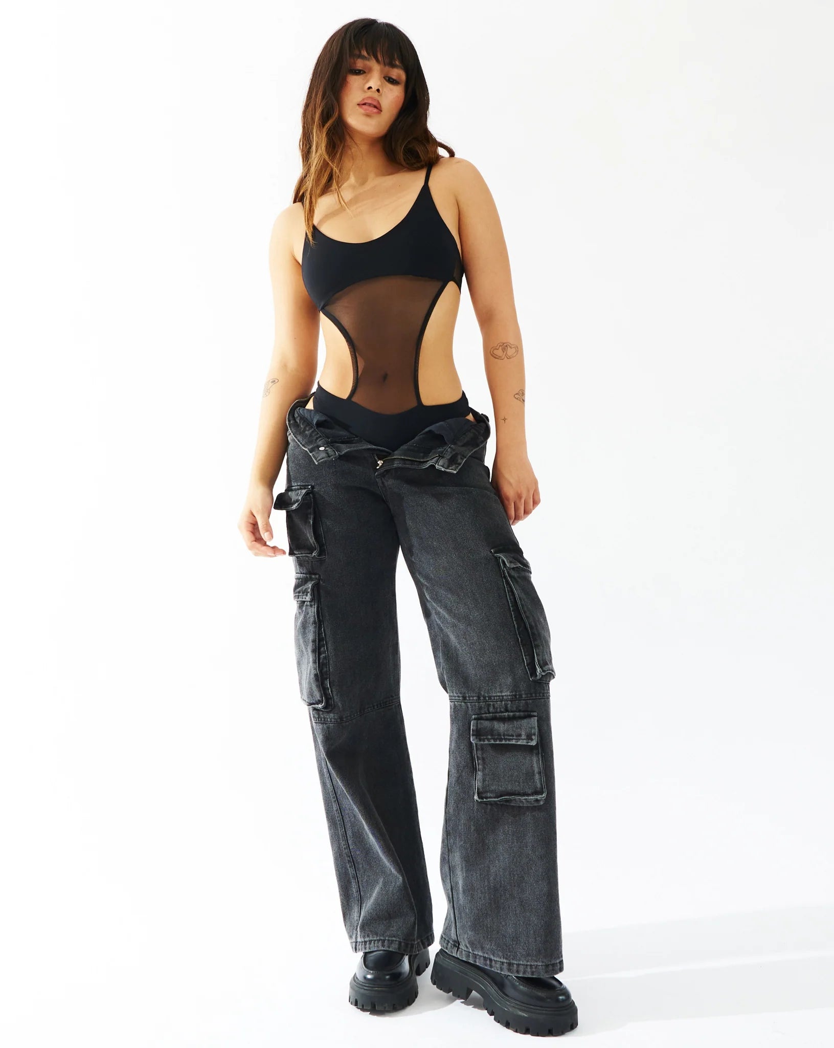 Low Rise Utility Pants