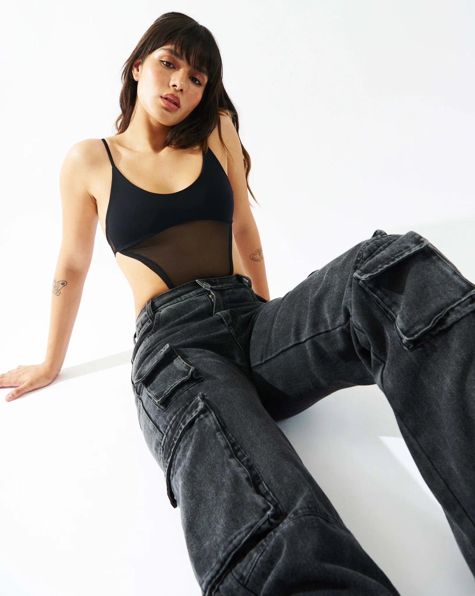 Low Rise Utility Pants