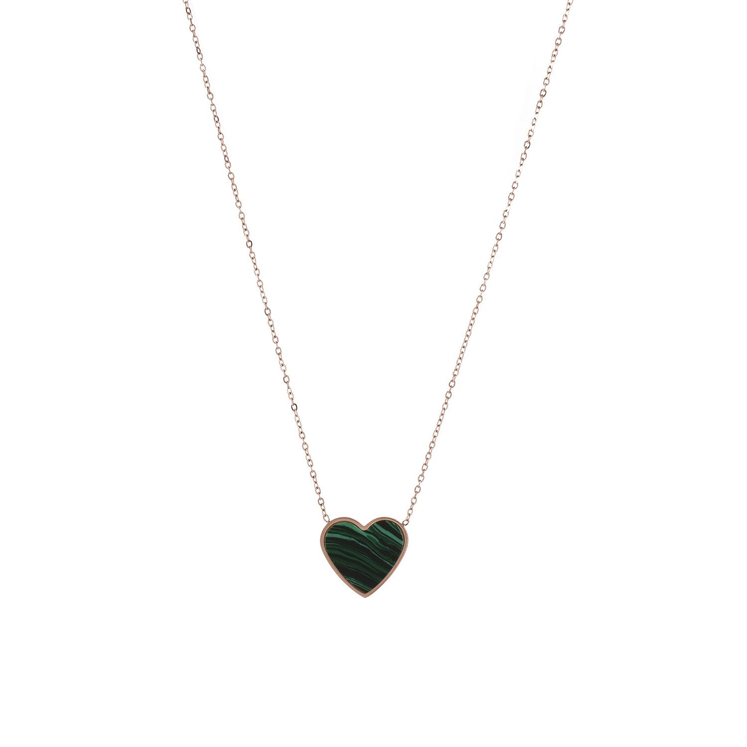 CADENA CORAZON VERDE